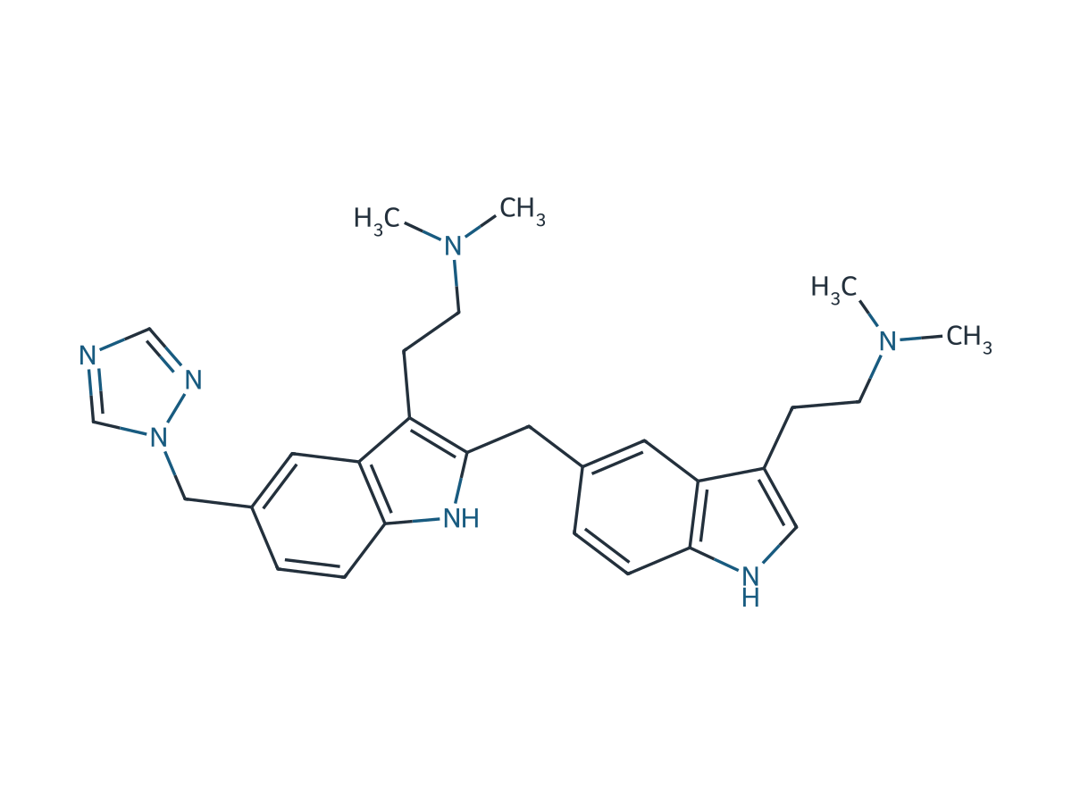 Rizatriptan EP Impurity A chemical structure