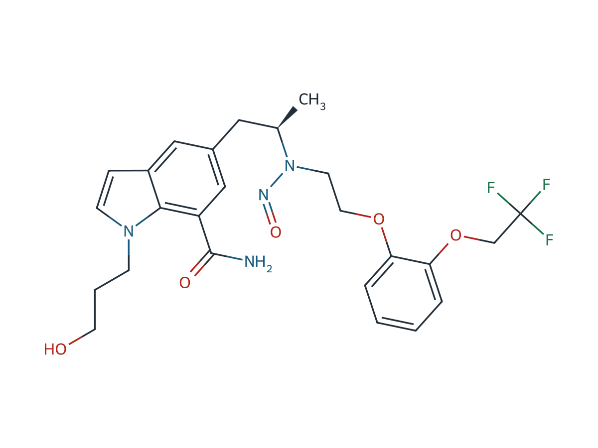 Silodosin N-Nitroso Impurity 21 chemical structure