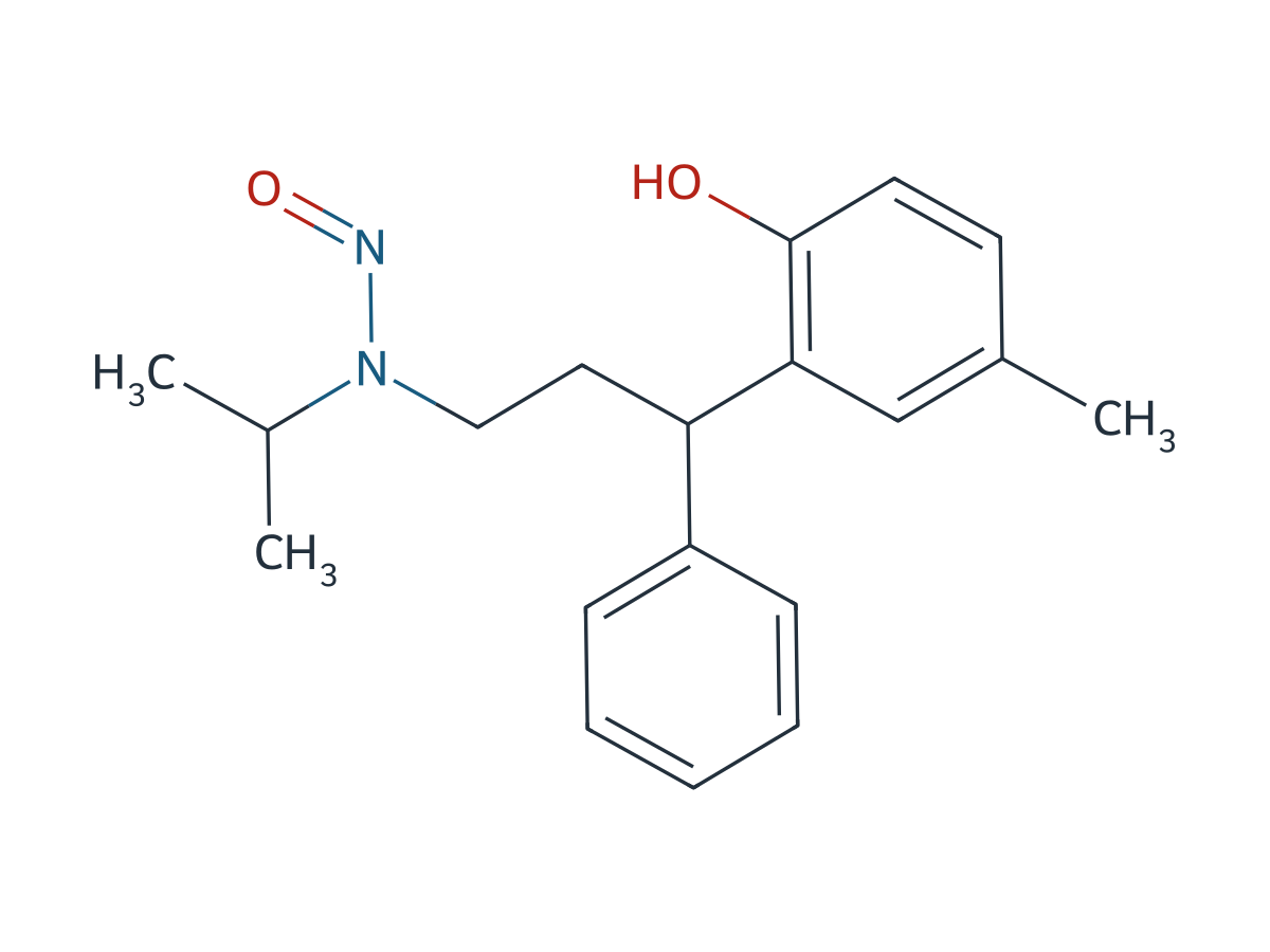 N-Nitroso Tolterodine EP Impurity E chemical structure