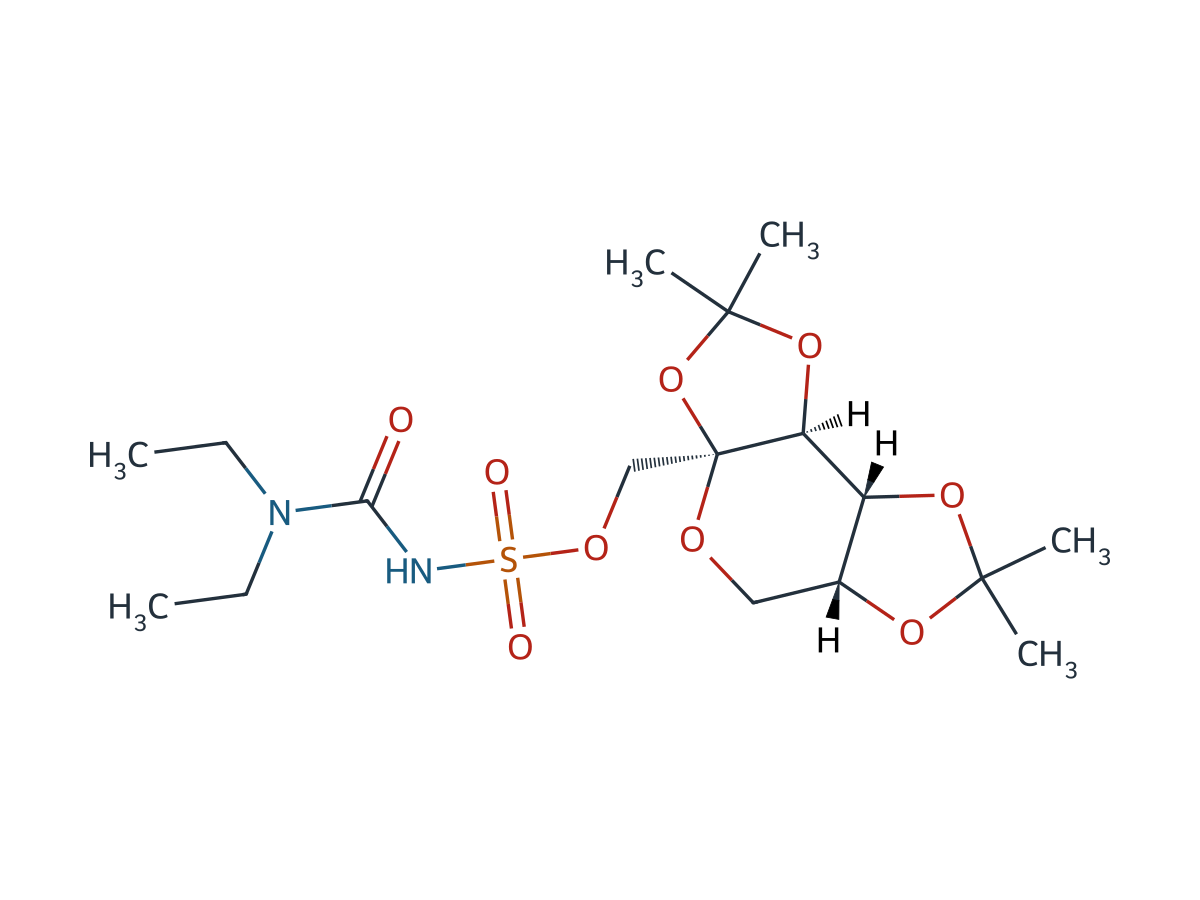 Topiramate EP Impurity B chemical structure