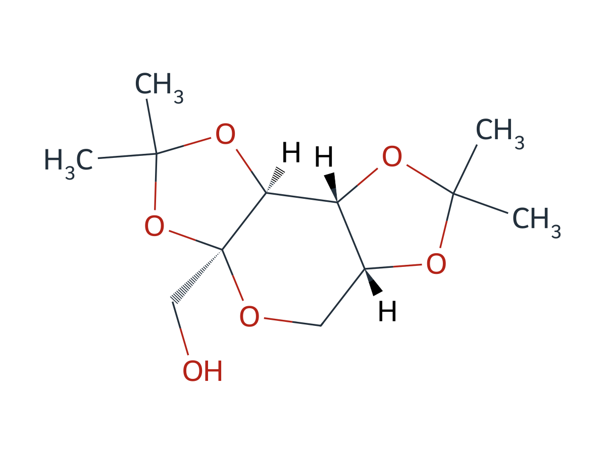 Topiramate EP Impurity A chemical structure