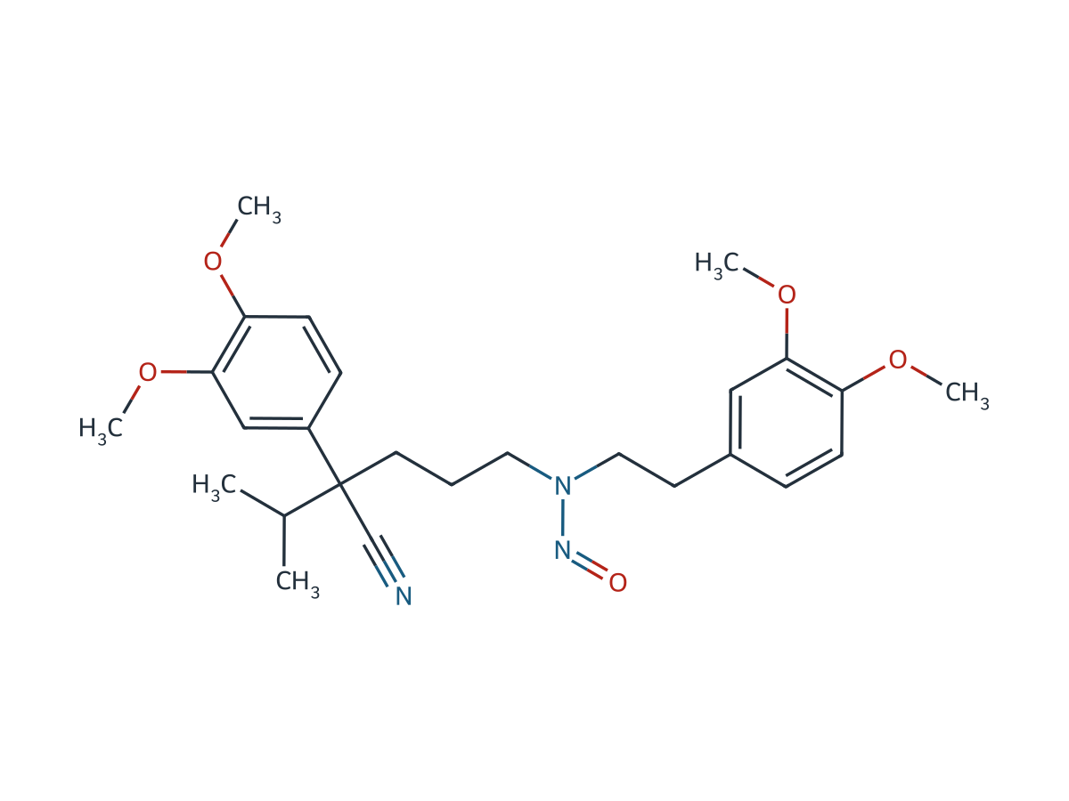N-Nitroso Norverapamil chemical structure