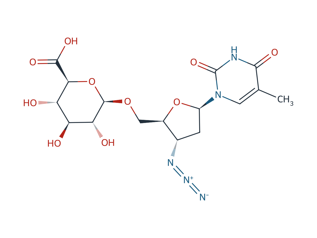 Zidovudine-5-Glucuronide chemical structure