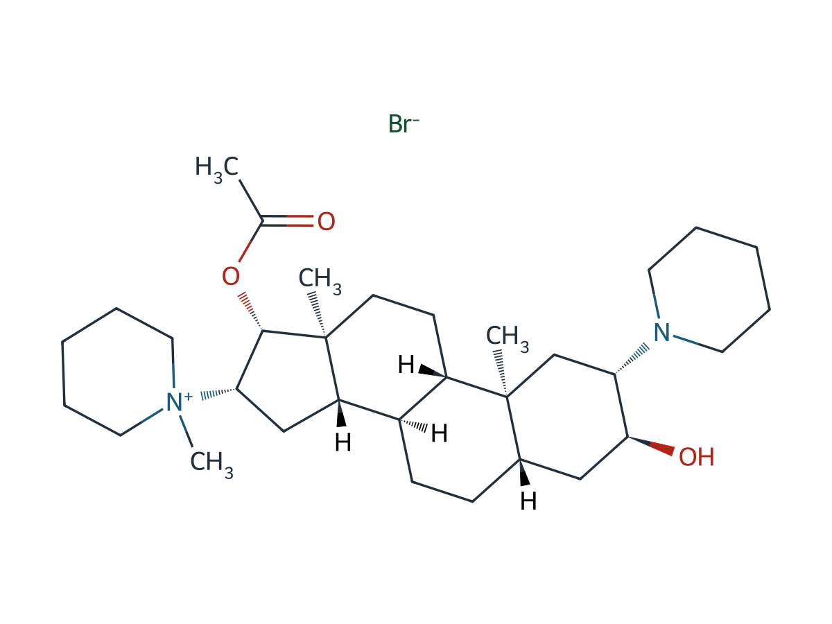 Vecuronium Bromide EP Impurity C chemical structure