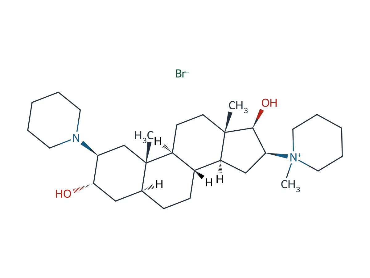 Vecuronium Bromide EP Impurity D chemical structure