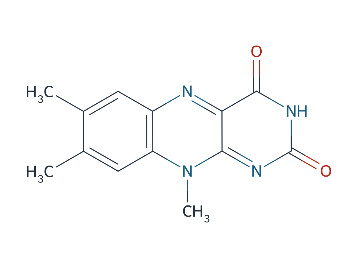 Riboflavin EP Impurity A chemical structure