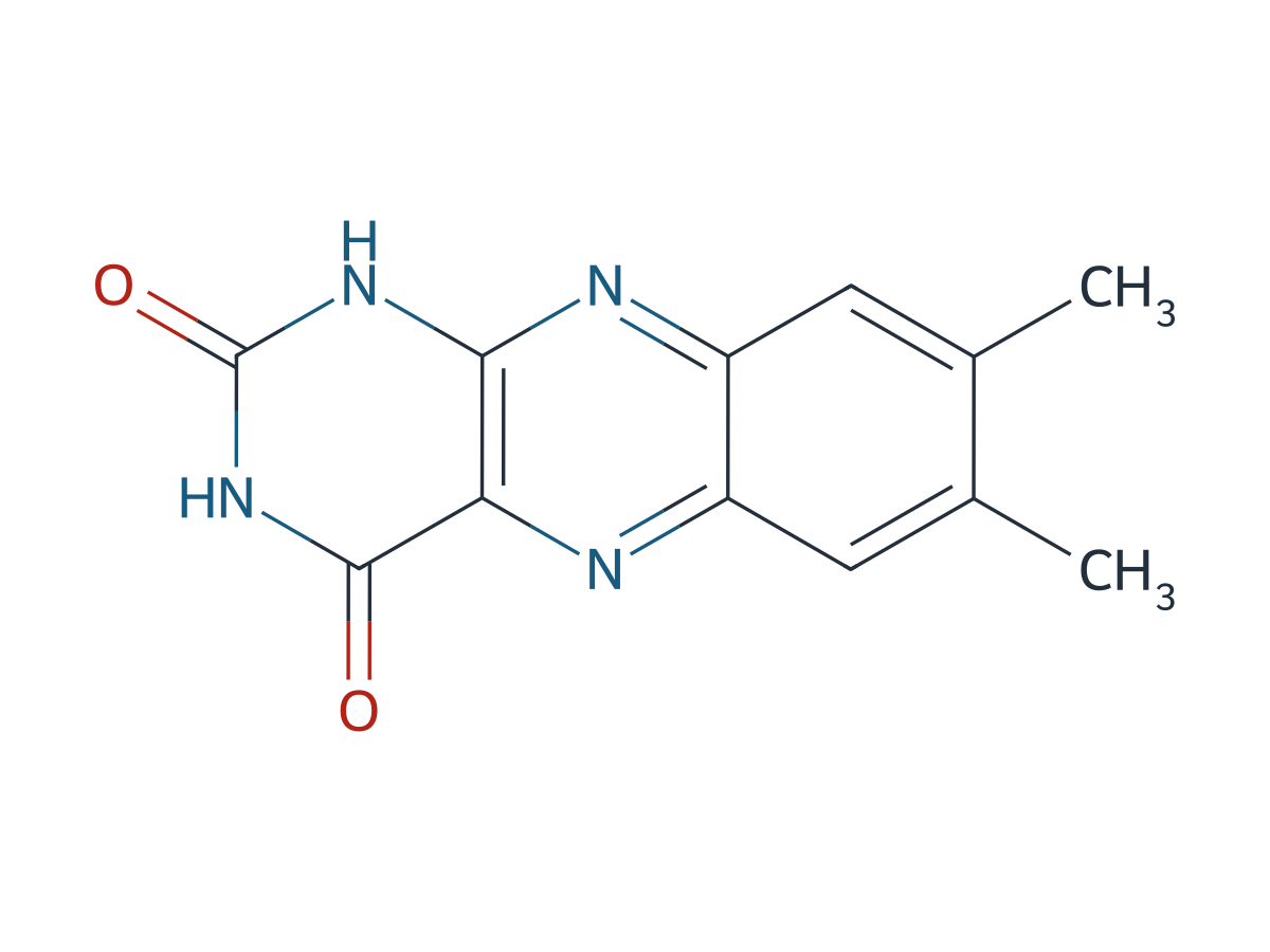 Riboflavin EP Impurity B chemical structure