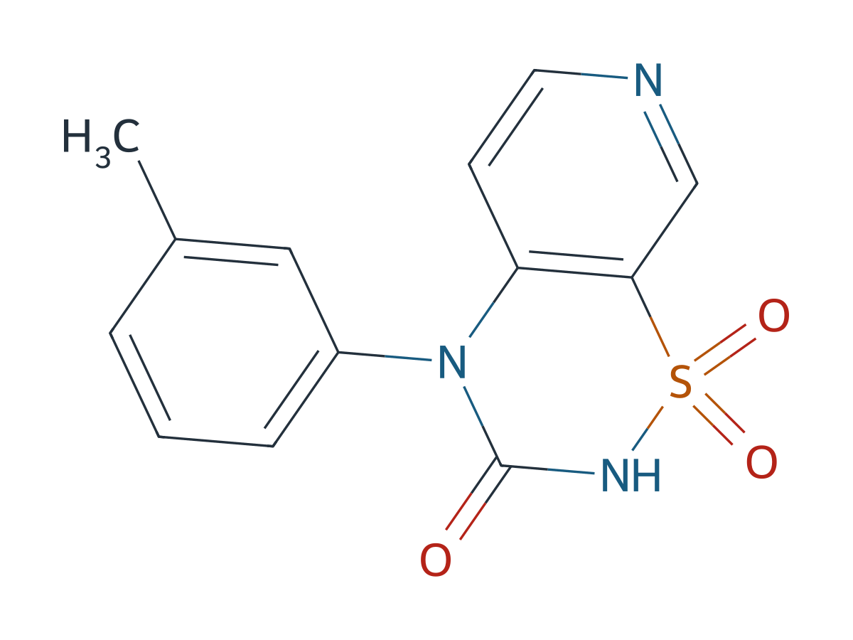 Torasemide EP Impurity A chemical structure