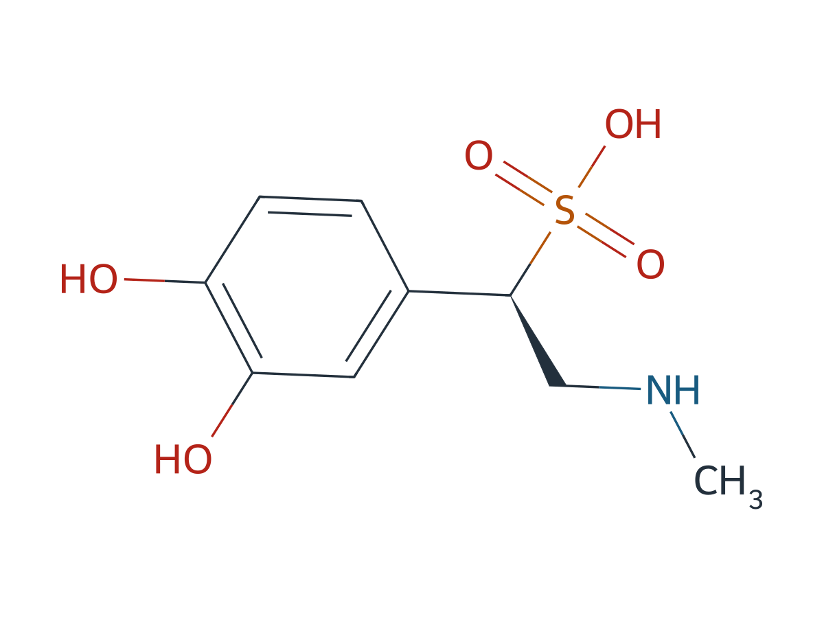 Adrenaline EP Impurity F chemical structure