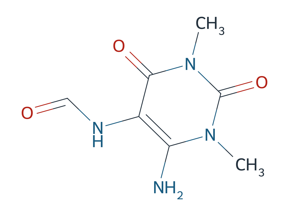 Theophylline EP Impurity C chemical structure