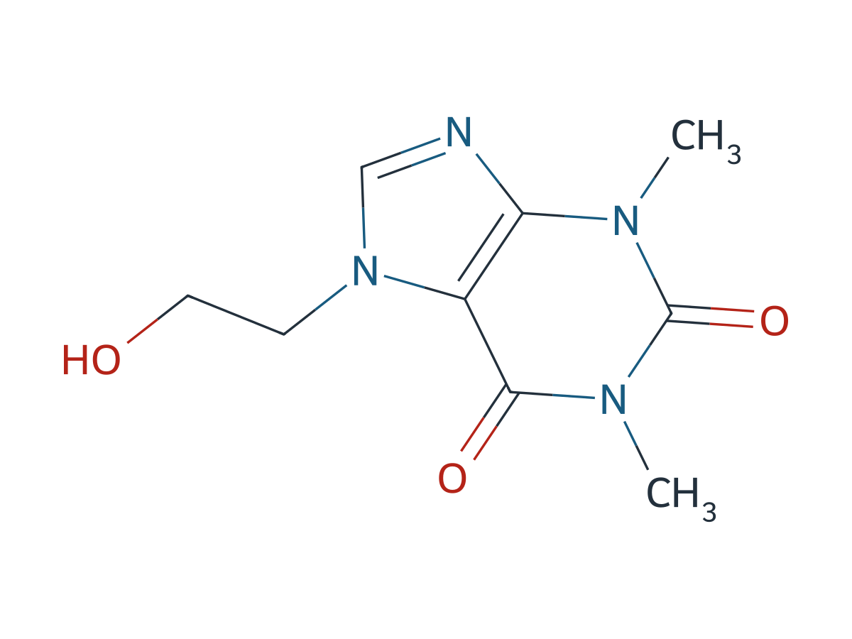 Diprophylline EP Impurity C chemical structure