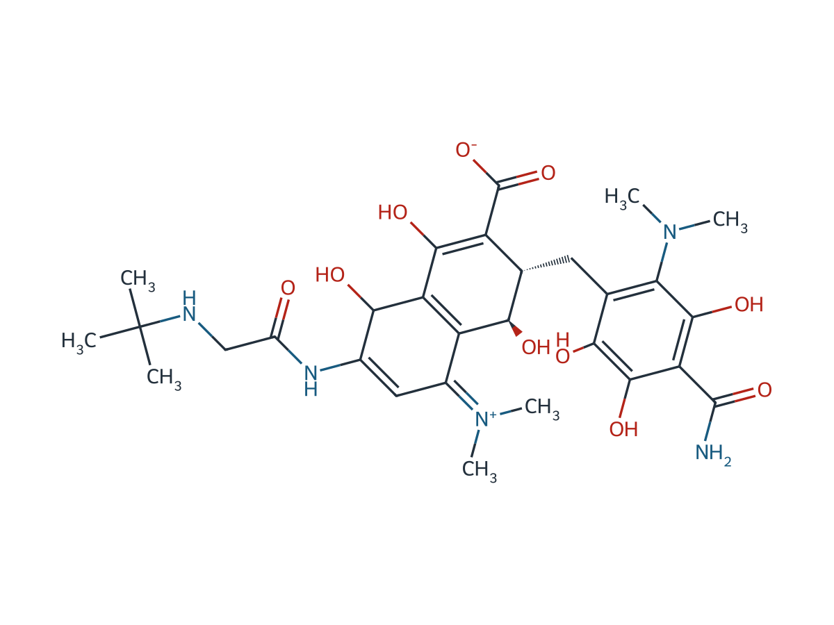 Tigecycline EP Impurity D(Tigecycline USP related compound A) chemical structure
