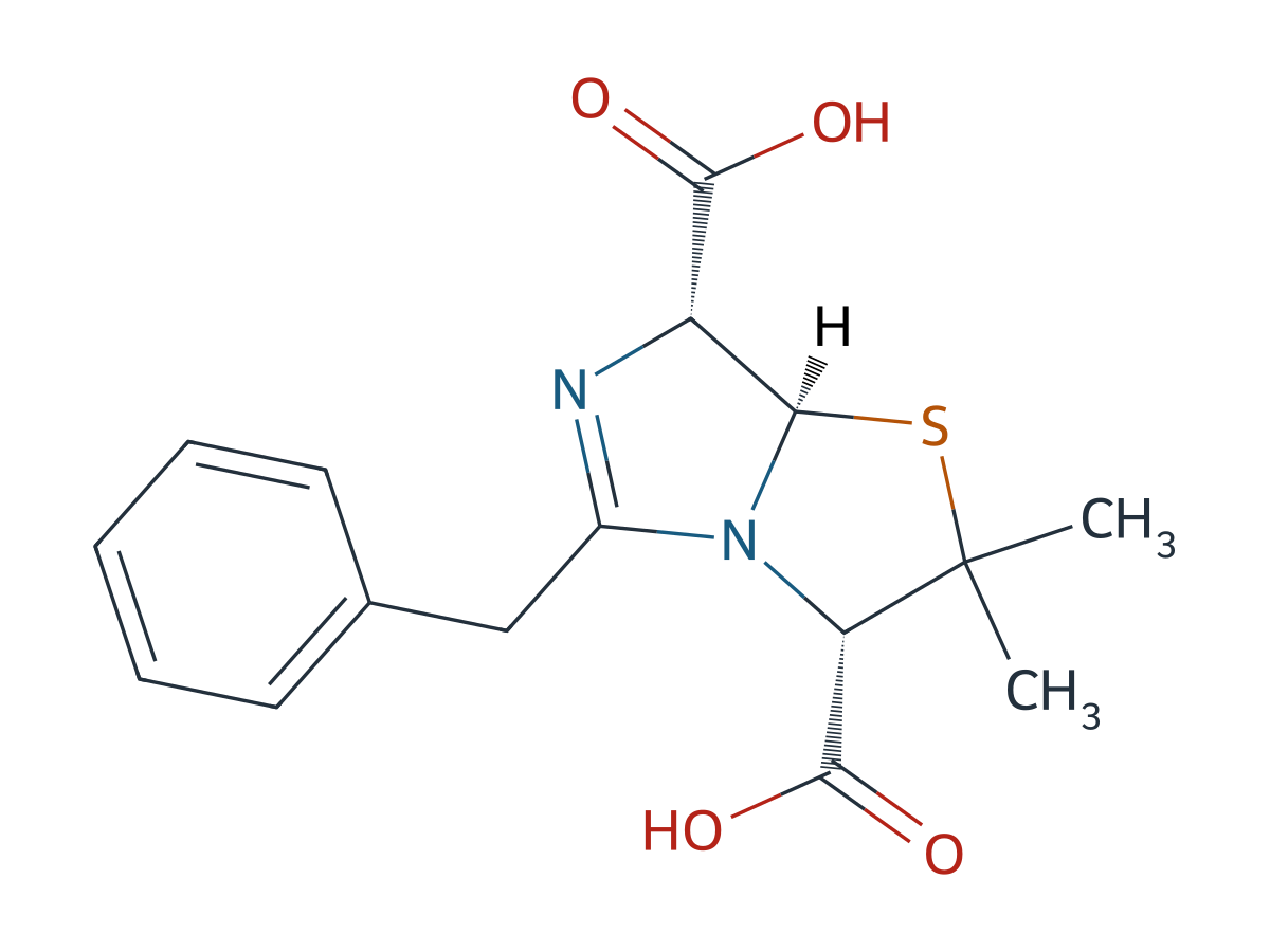 Benzylpenicillin EP Impurity D chemical structure