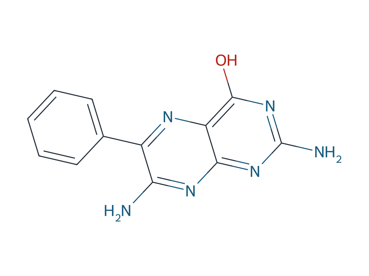 Triamterene EP Impurity B chemical structure