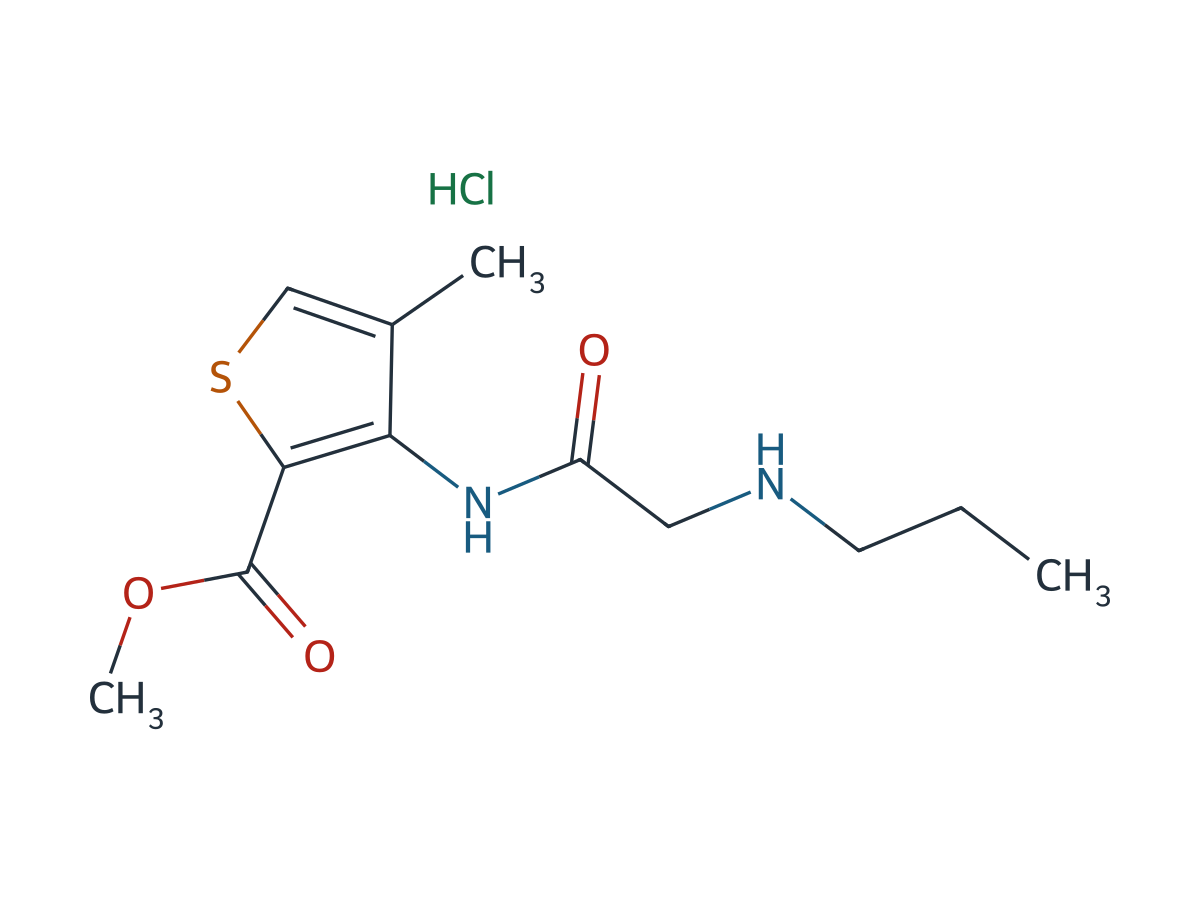 Articaine EP Impurity A HCl chemical structure
