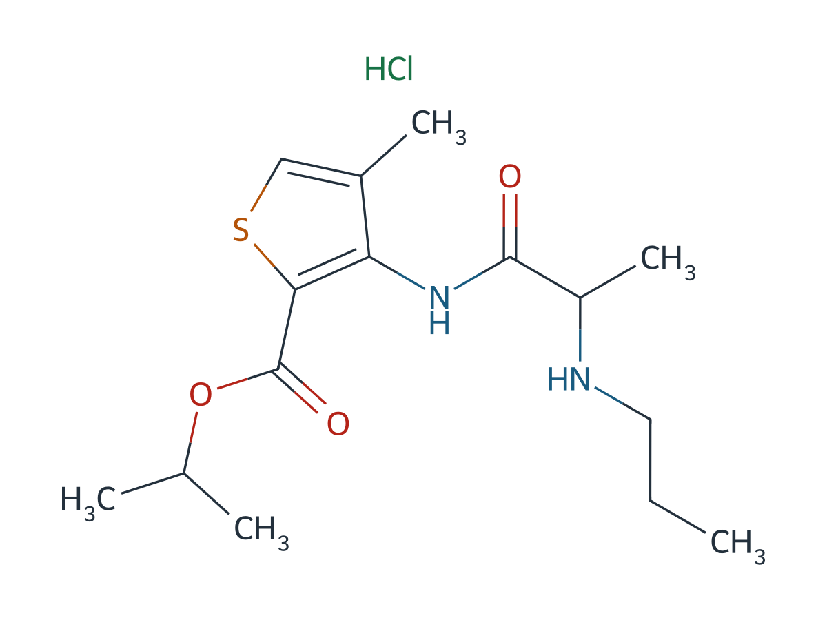 Articaine EP Impurity C chemical structure