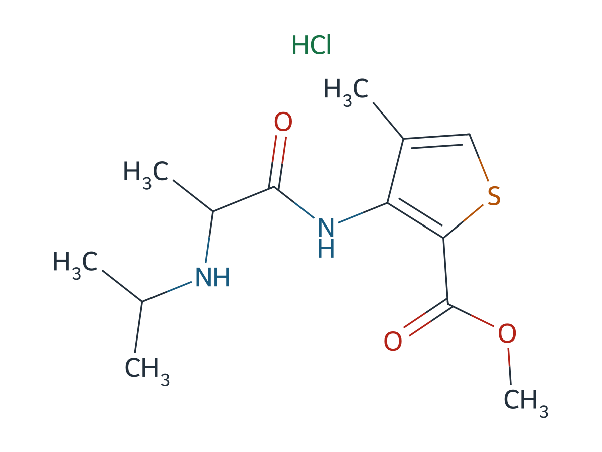 Articaine EP Impurity E HCl chemical structure