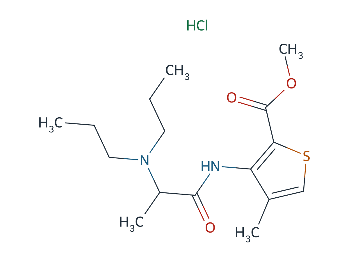 Articaine EP Impurity H HCl chemical structure