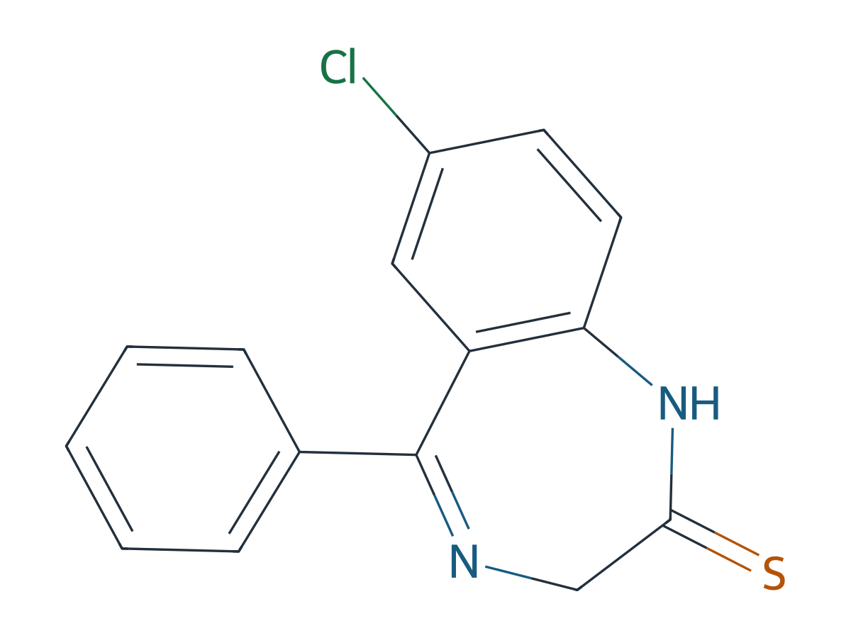 Estazolam Impurity 4 chemical structure