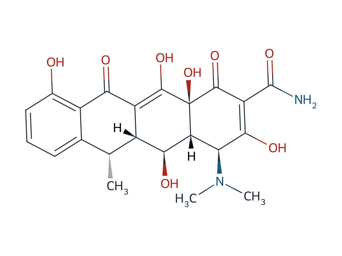Doxycycline EP Impurity A chemical structure