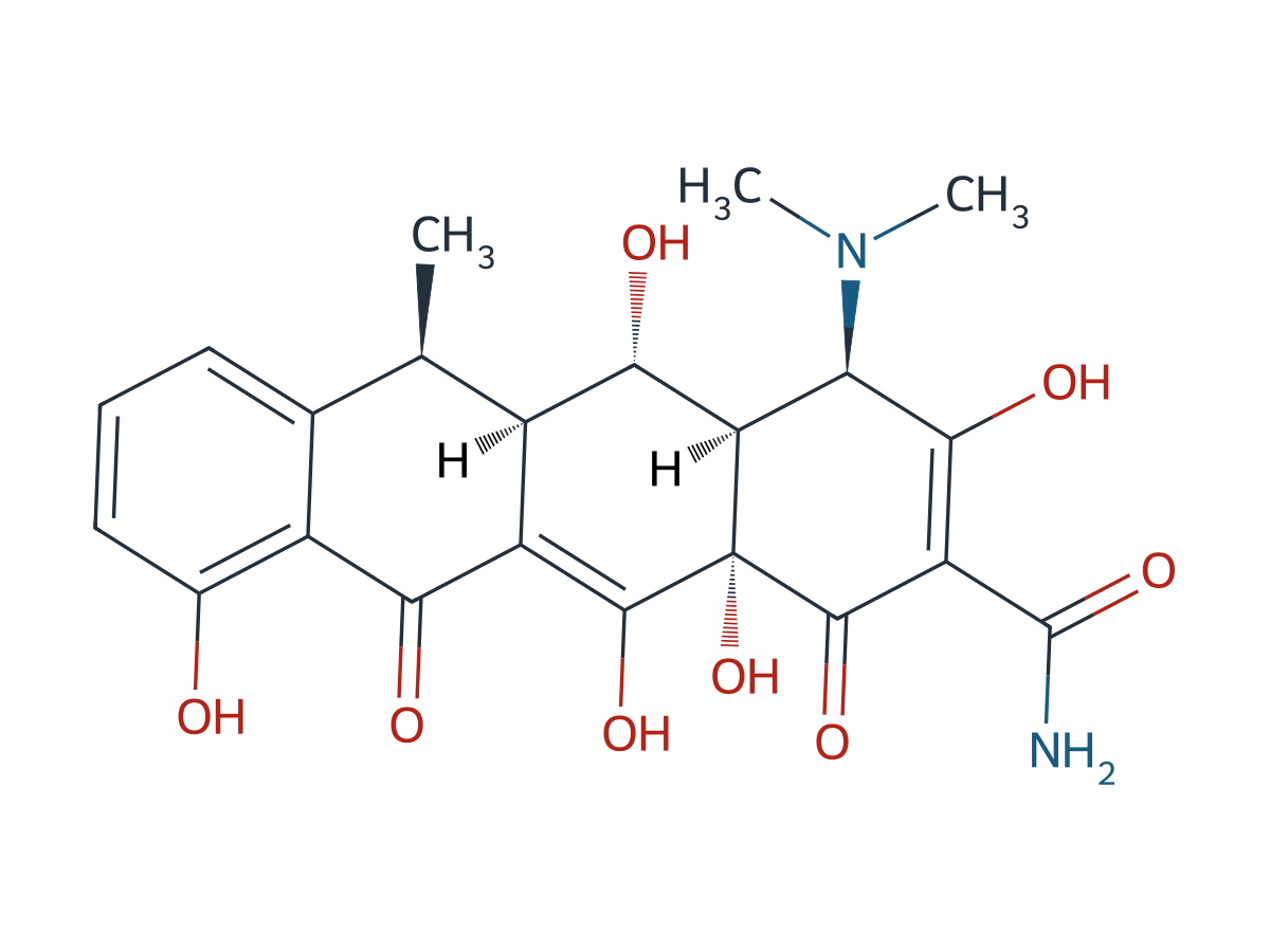 Doxycycline EP Impurity D chemical structure