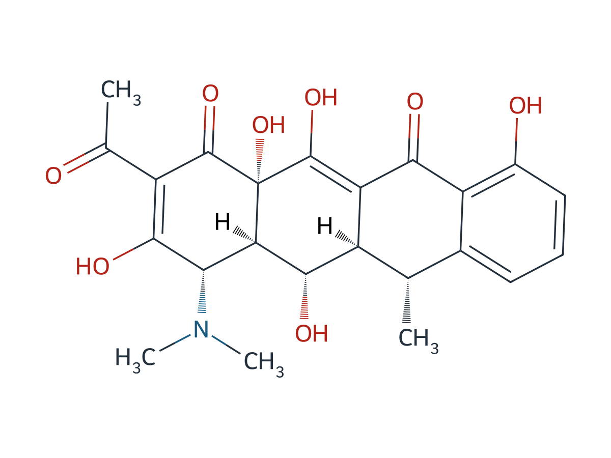 Doxycycline EP Impurity F chemical structure