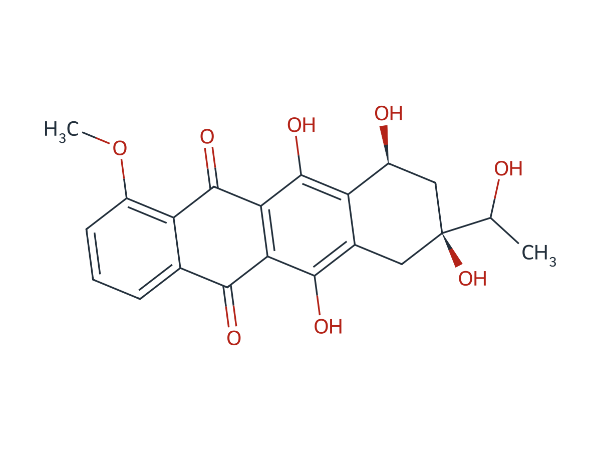 Daunorubicin EP Impurity E chemical structure
