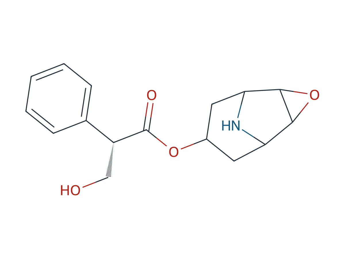 Hyoscine EP Impurity A chemical structure