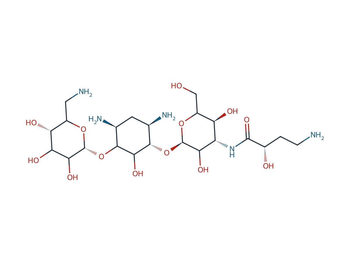 Amikacin EP Impurity C chemical structure