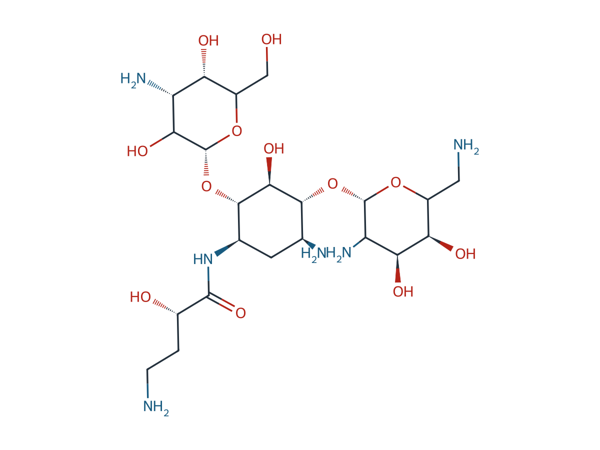 Amikacin EP Impurity H chemical structure