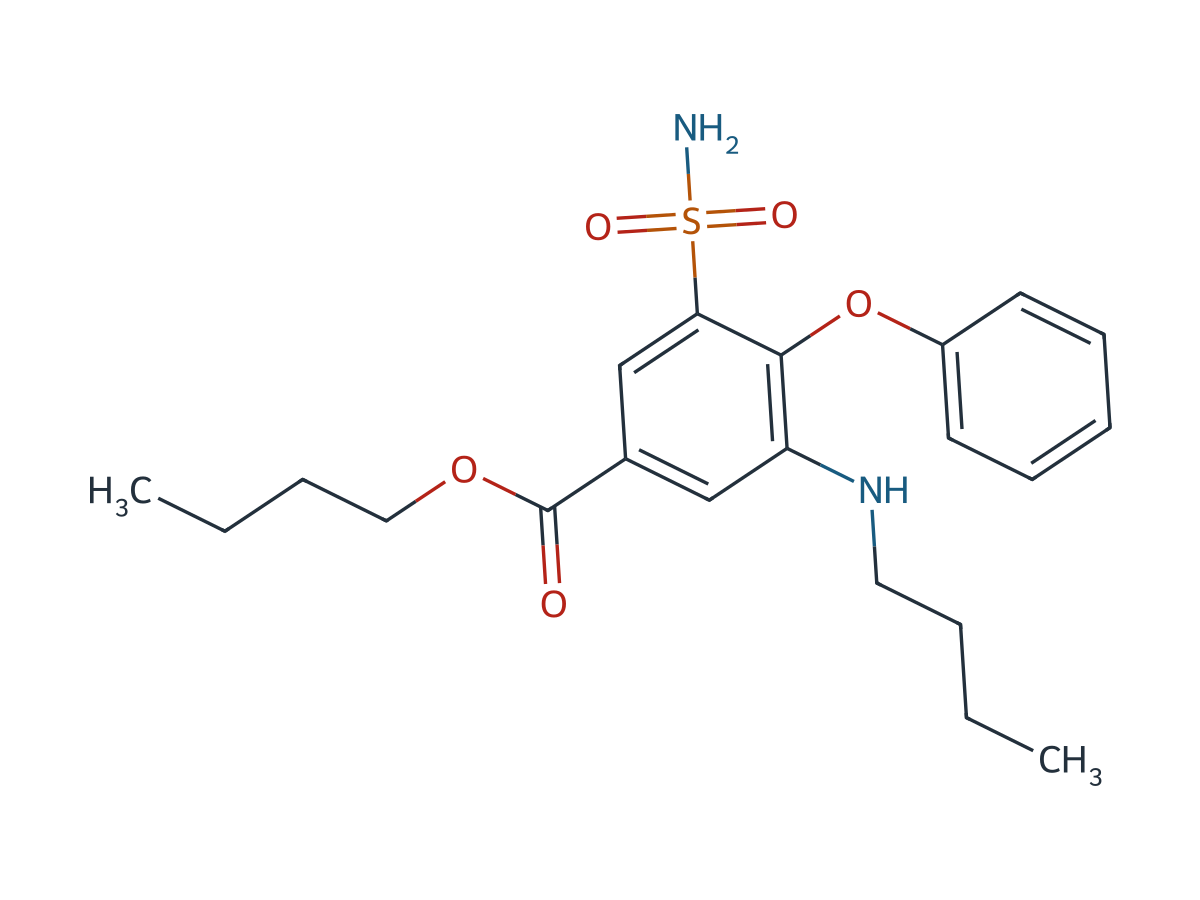 Bumetanide EP Impurity C chemical structure