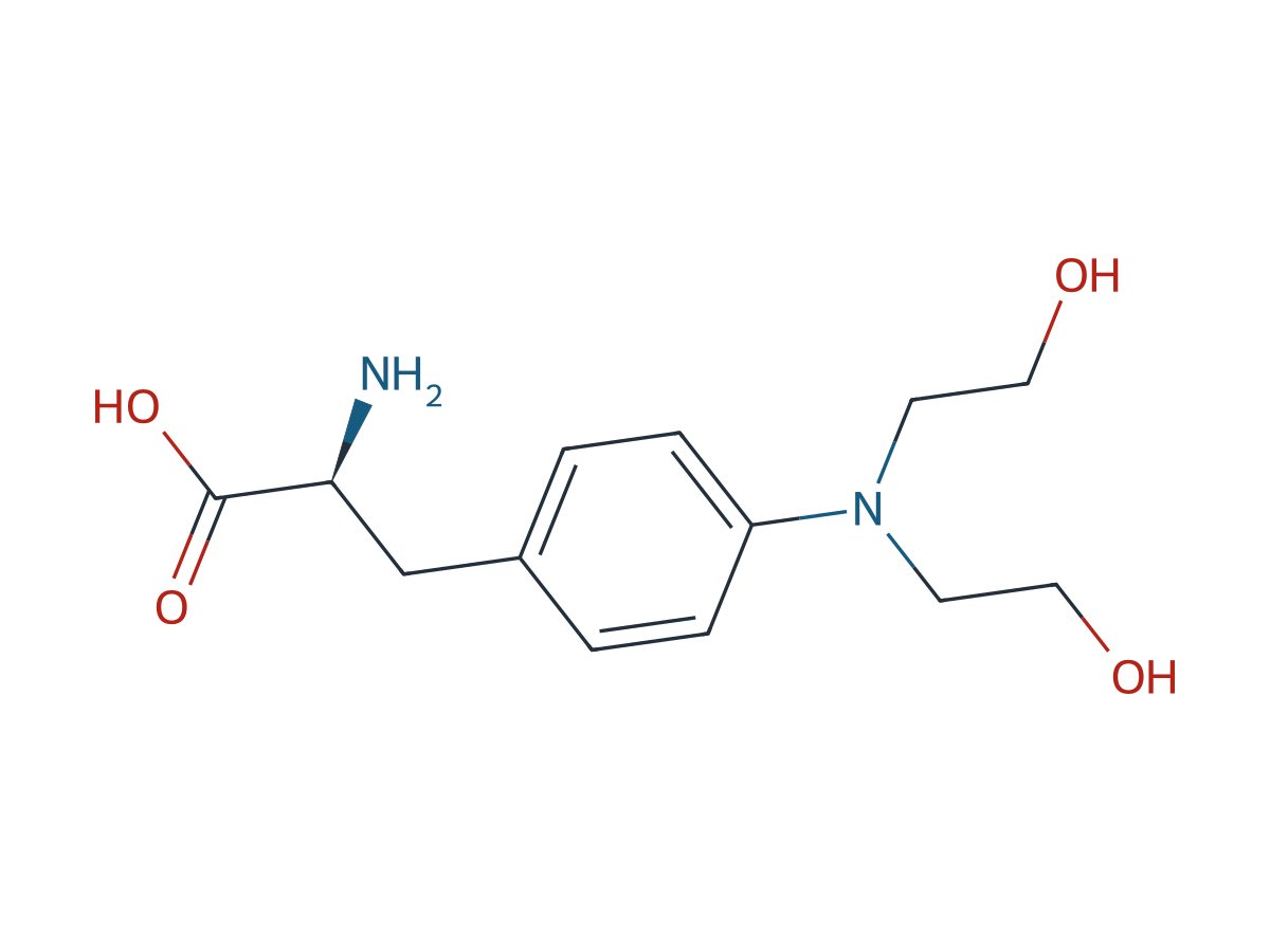 Melphalan EP Impurity A chemical structure
