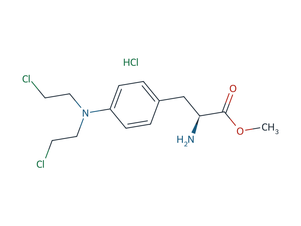 Melphalan EP Impurity H HCl chemical structure