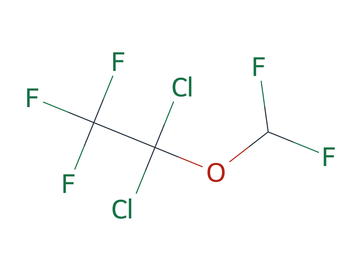 Isoflurane EP Impurity D chemical structure