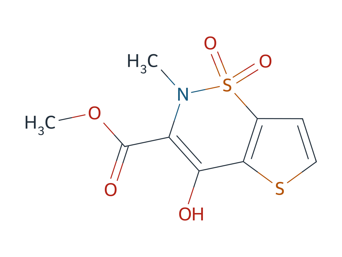 Tenoxicam EP Impurity B chemical structure