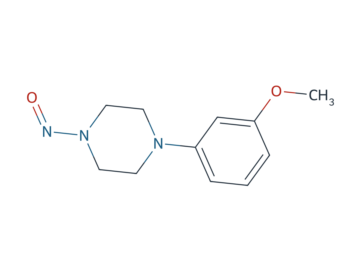 1-(3-Methoxyphenyl)-4-nitrosopiperazine chemical structure