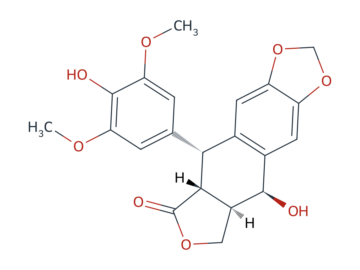 Etoposide EP Impurity E chemical structure