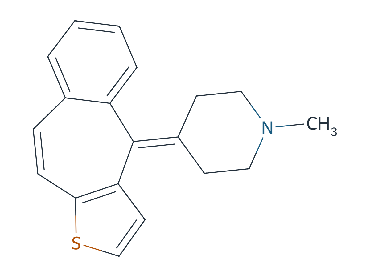 Ketotifen EP Impurity A chemical structure