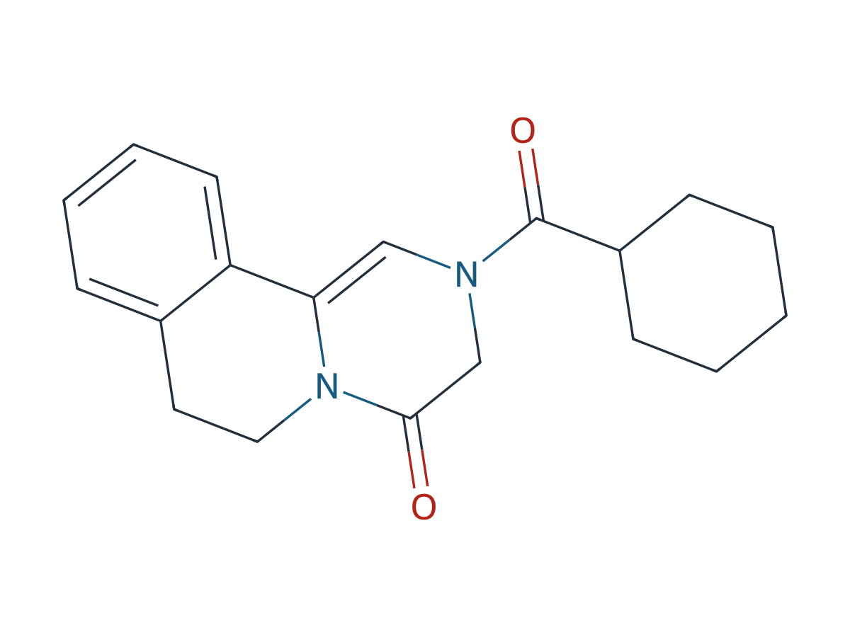 Praziquantel EP Impurity B chemical structure