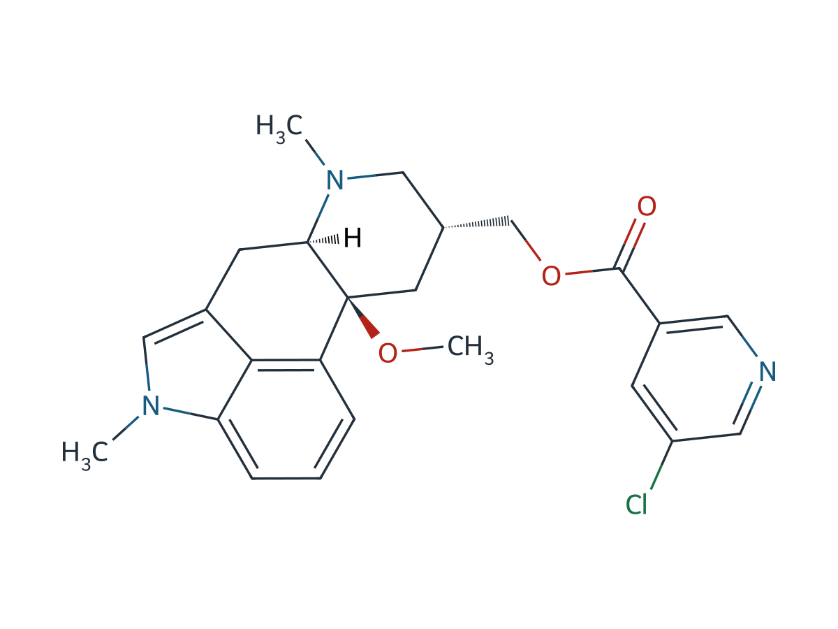 Nicergoline EP Impurity A chemical structure