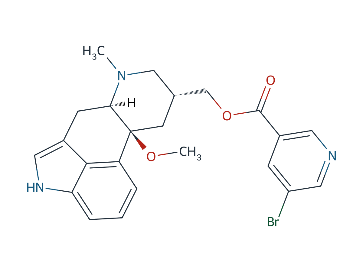 Nicergoline EP Impurity B chemical structure