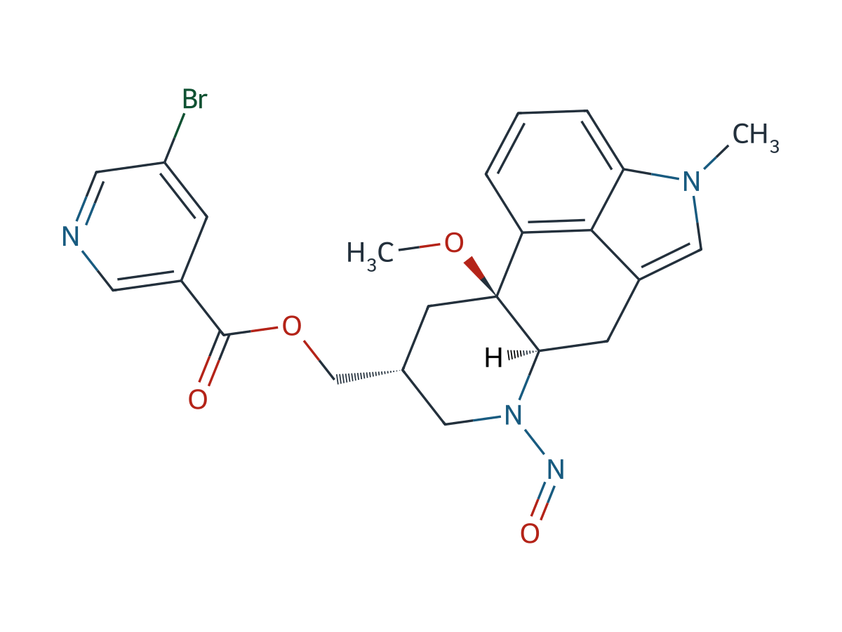 N-Nitroso Nicergoline Impurity 25 chemical structure