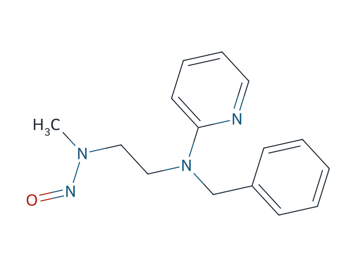 N-Nitroso Pyridbenzamine hydrochloride chemical structure