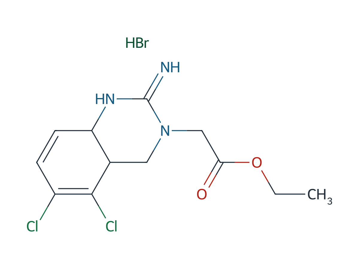 Anagrelide USP Related Compound D HBr chemical structure