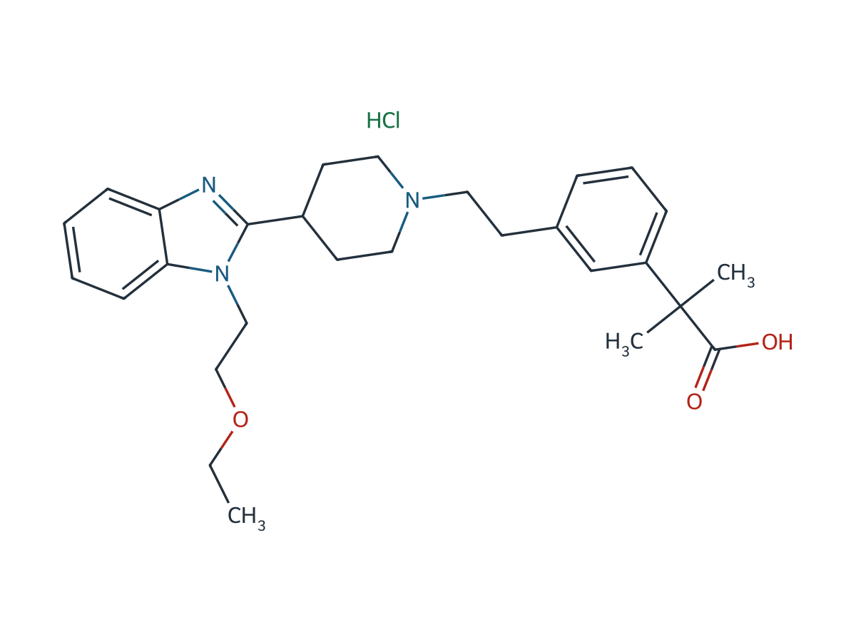 Bilastine Impurity 13 chemical structure