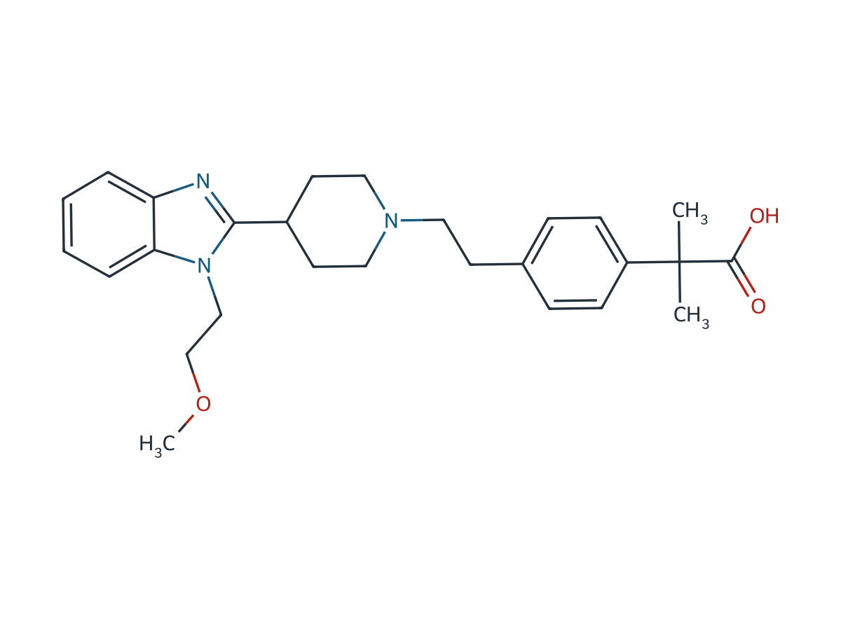 Bilastine Impurity 14 chemical structure