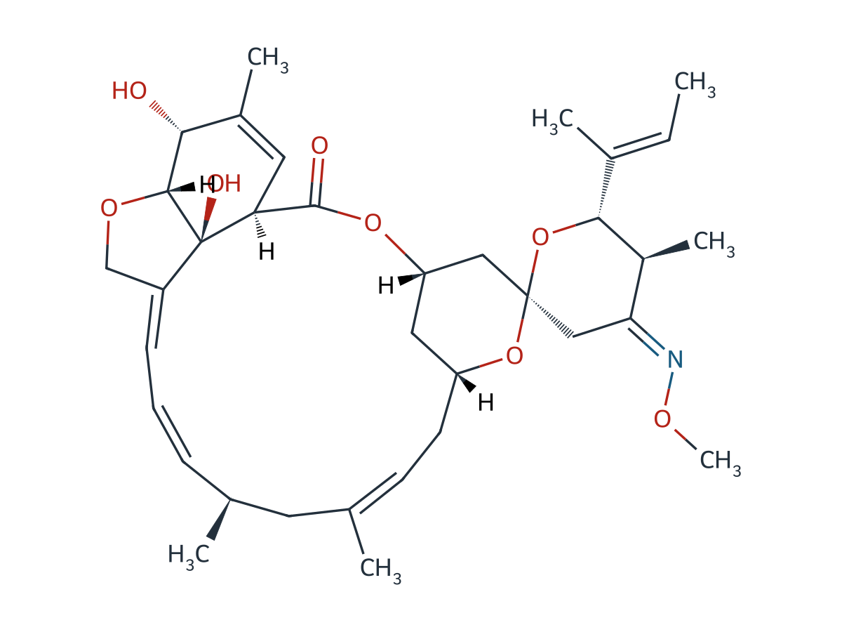 Moxidectin EP Impurity A chemical structure