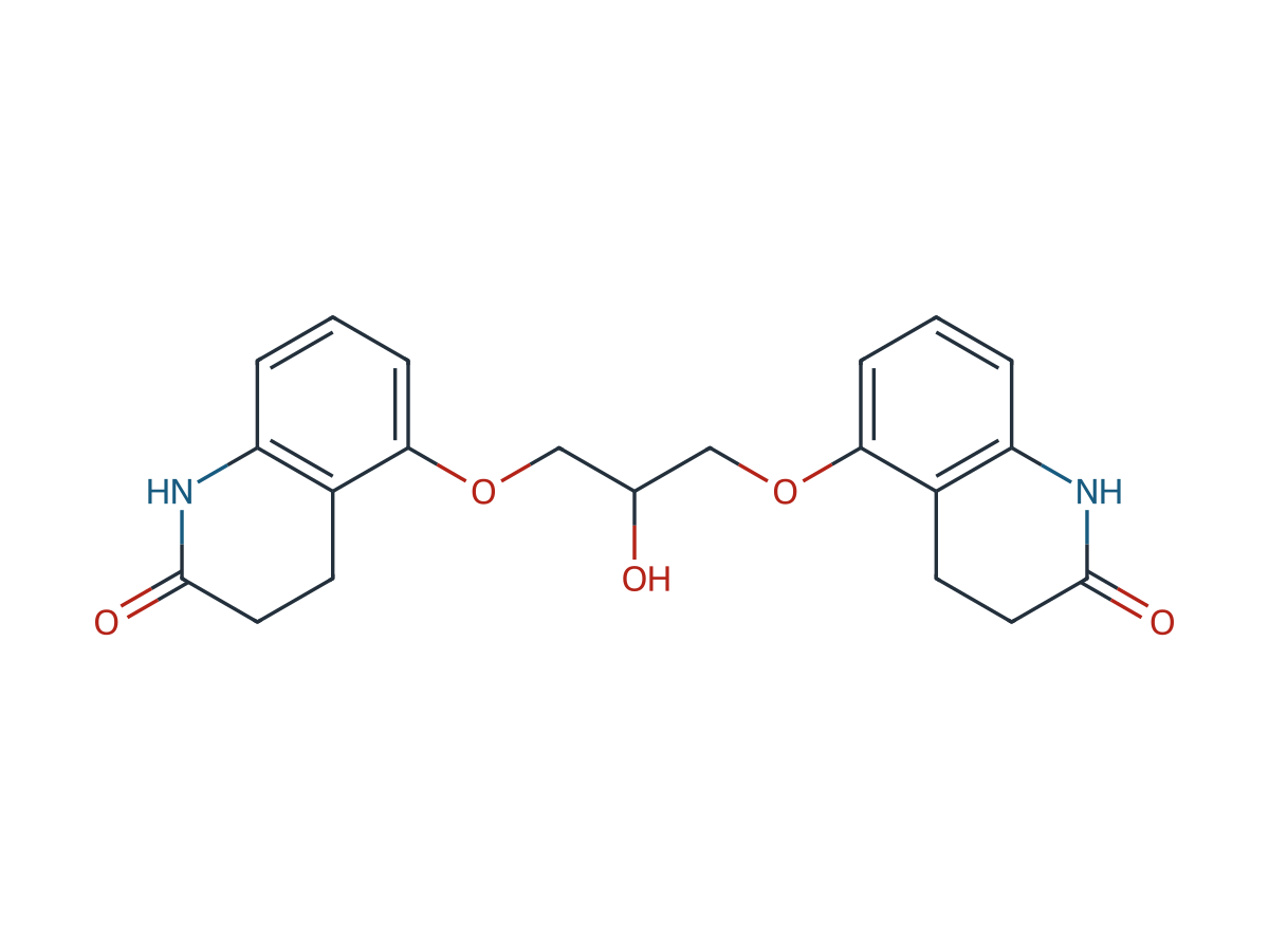 Carteolol EP Impurity E chemical structure