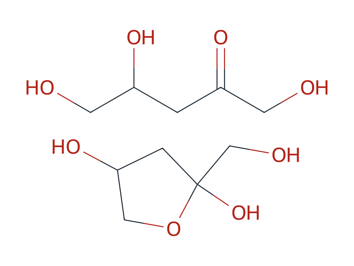 Lactulose Impurity F chemical structure