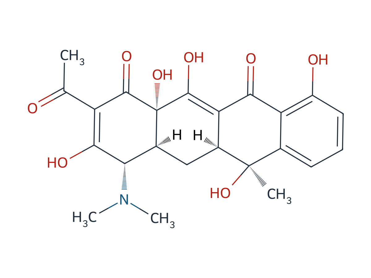 Tetracycline EP Impurity B chemical structure